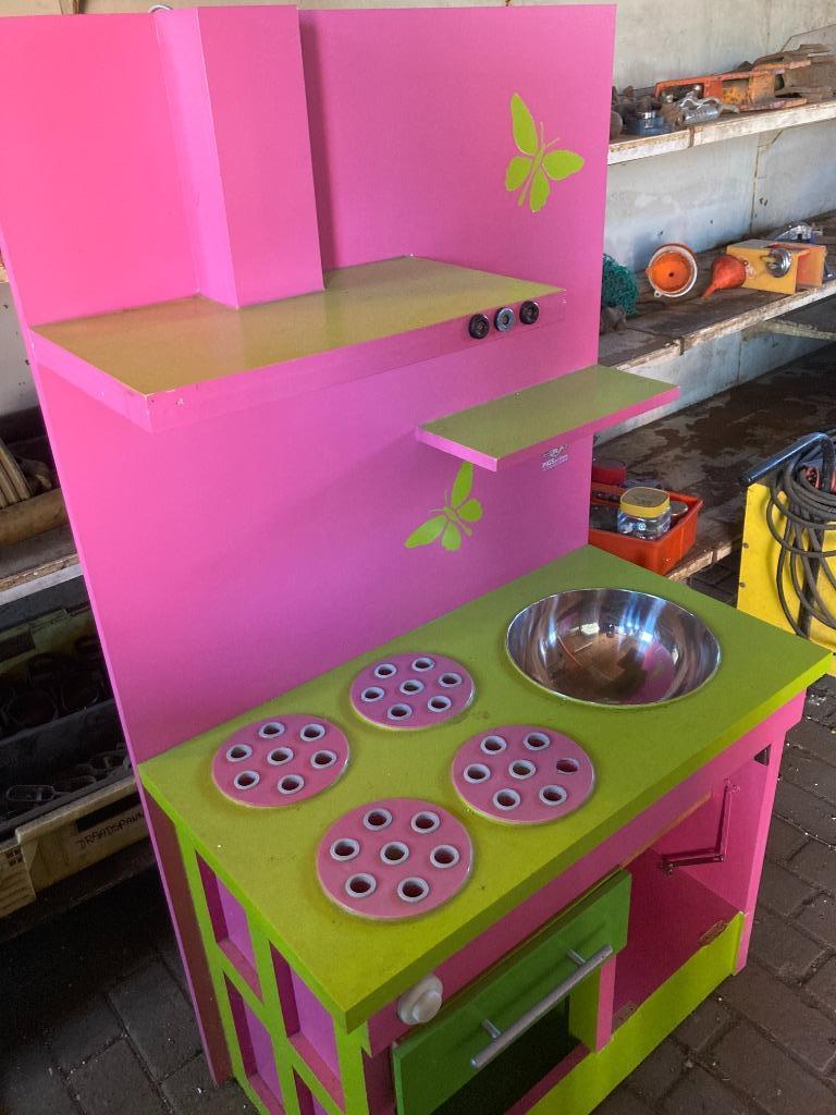 kinder keuken., Ophalen, Zo goed als nieuw, Hout, Speelkeuken