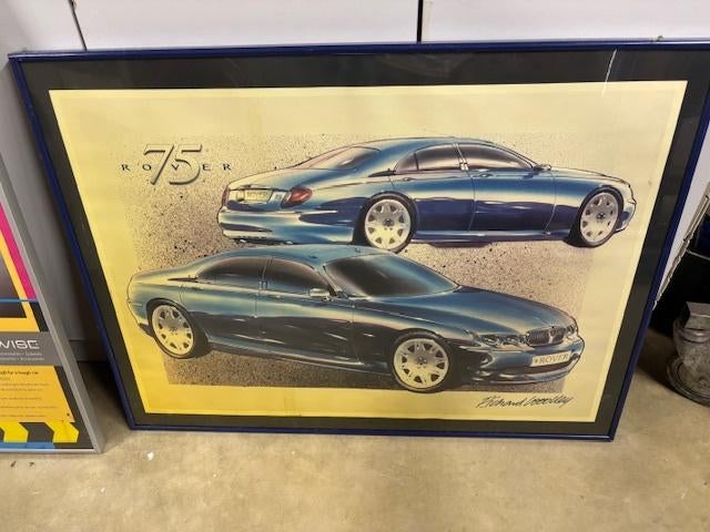 Cadres photo Rover MG, Enlèvement