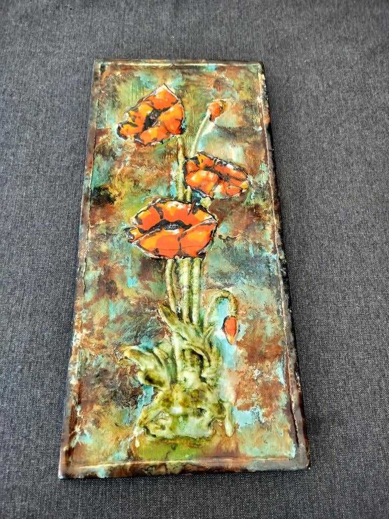 vintage keramiek wanddecoratie, Antiek en Kunst, Ophalen