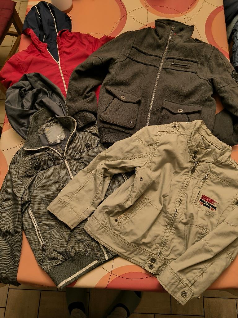 Lot jongensjassen Maat 134-140, Kinderen en Baby's, Kinderkleding | Kinder-kledingpakketten, Ophalen of Verzenden, Gebruikt, Maat 134