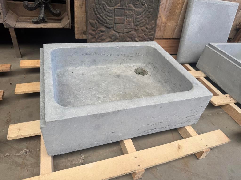 Oude arduinen prachtige wasbak volledig opgekuist!, Doe-het-zelf en Bouw, Sanitair, Gebruikt, Ophalen