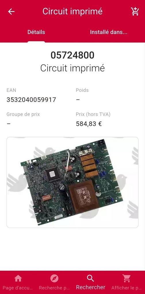 Circuit Imprimé Bulex 05724800 (Isofast, Bulex Isomax) neuf, Enlèvement ou Envoi, Neuf
