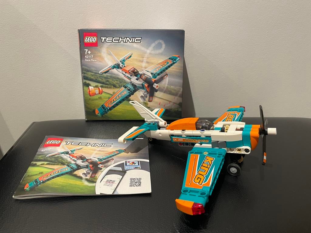Lego technic race plane, Ophalen of Verzenden, Zo goed als nieuw, Lego