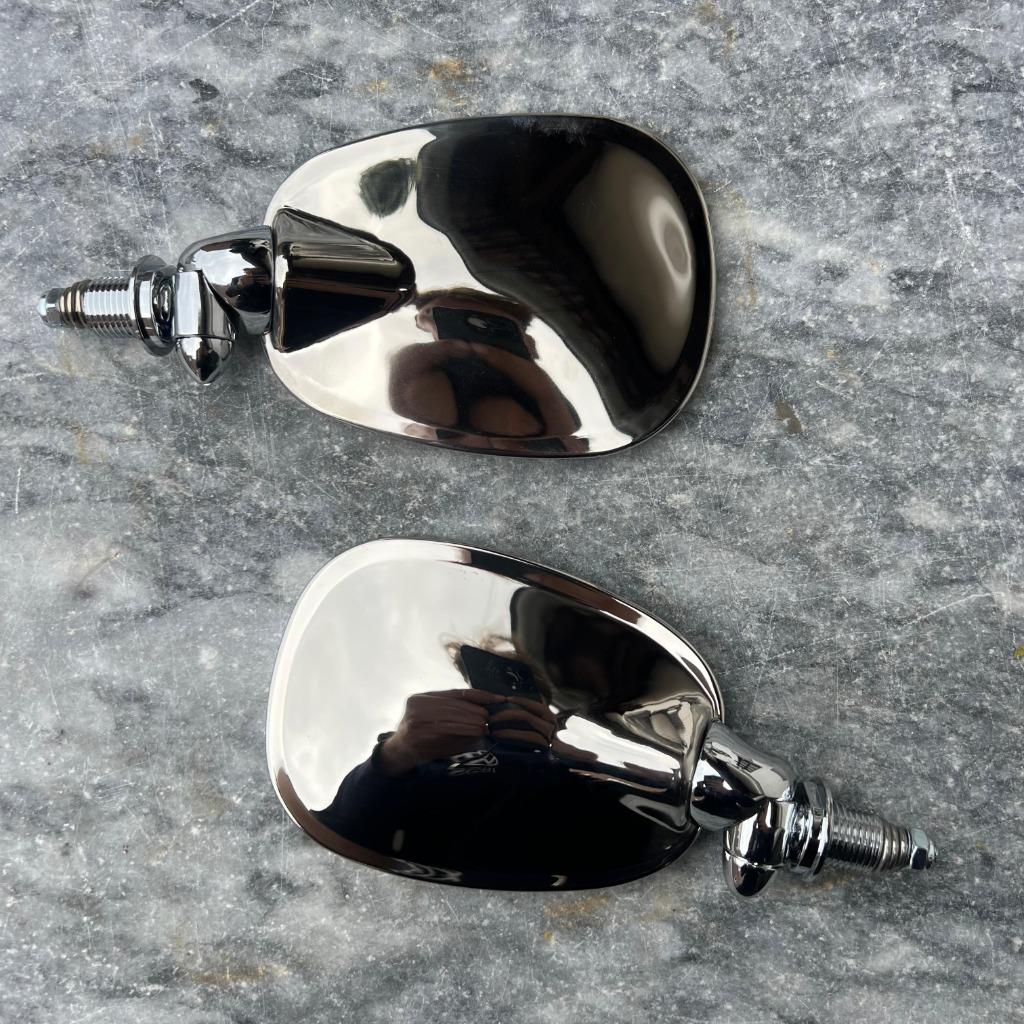 Rétroviseurs VW Type 3, paire gauche-droite, Notchback, Envoi, Neuf