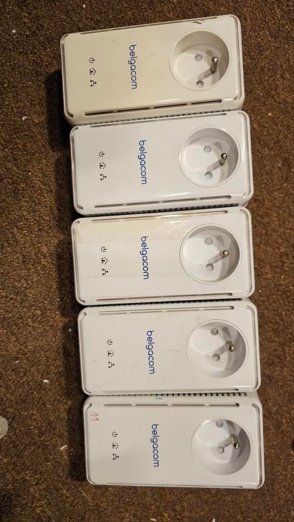 5 Belgacom powerline/ niet getest., Ophalen of Verzenden