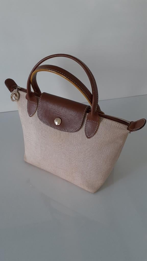 LONGCHAMP  handtas, Handtassen en Accessoires, Ophalen of Verzenden, Zo goed als nieuw, Beige, Handtas