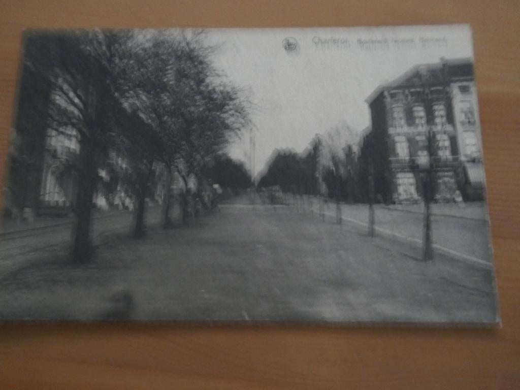boulevard Jacques Bertrand de Charleroi, Envoi, Non affranchie, Hainaut