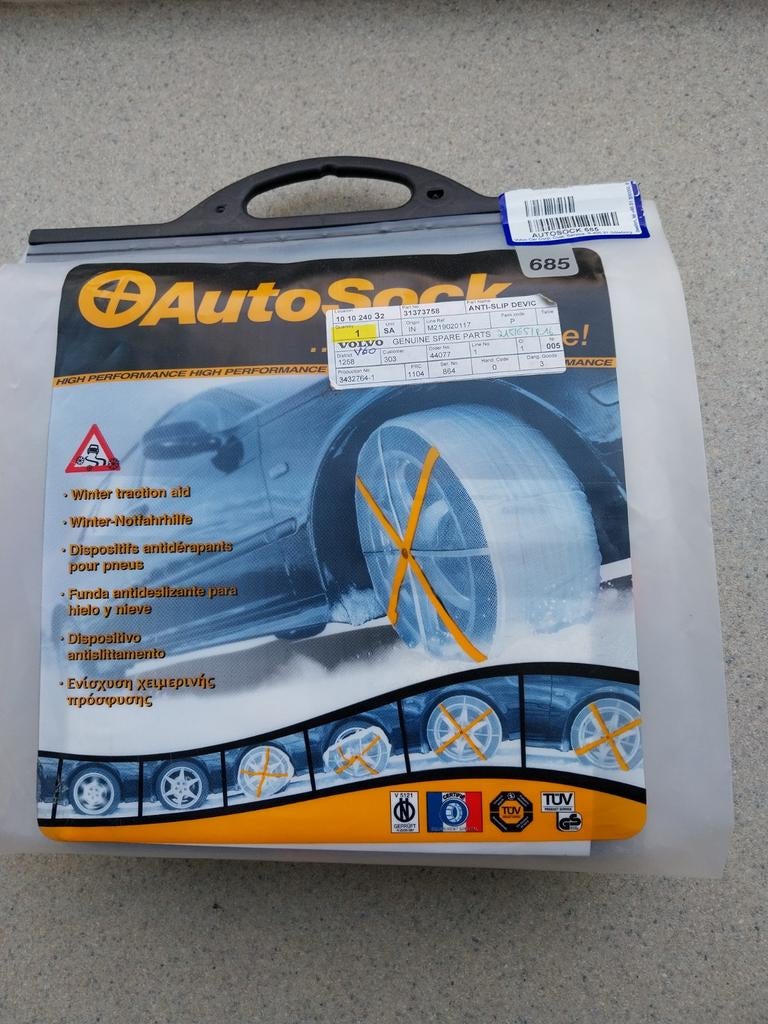 Sneeuwsok Autosock 685, Auto diversen, Sneeuwkettingen, Ophalen