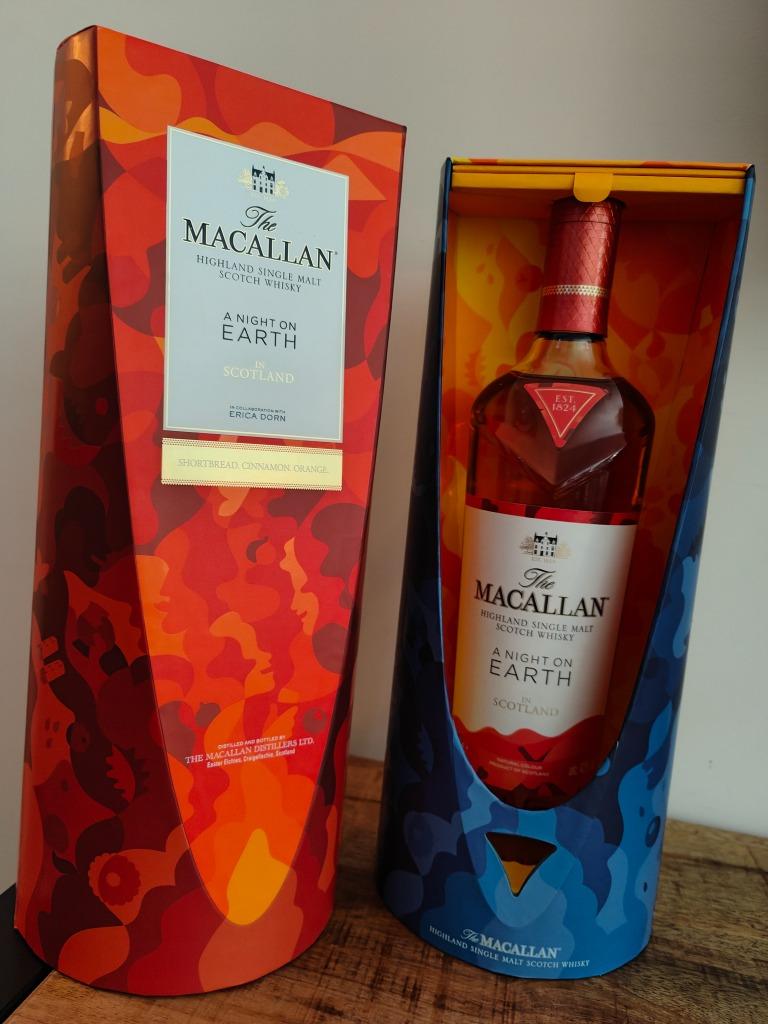 Macallan - A Night on Earth in Scotland 43% - 2022 Edition!!, Verzamelen, Overige gebieden, Overige typen, Nieuw, Ophalen of Verzenden