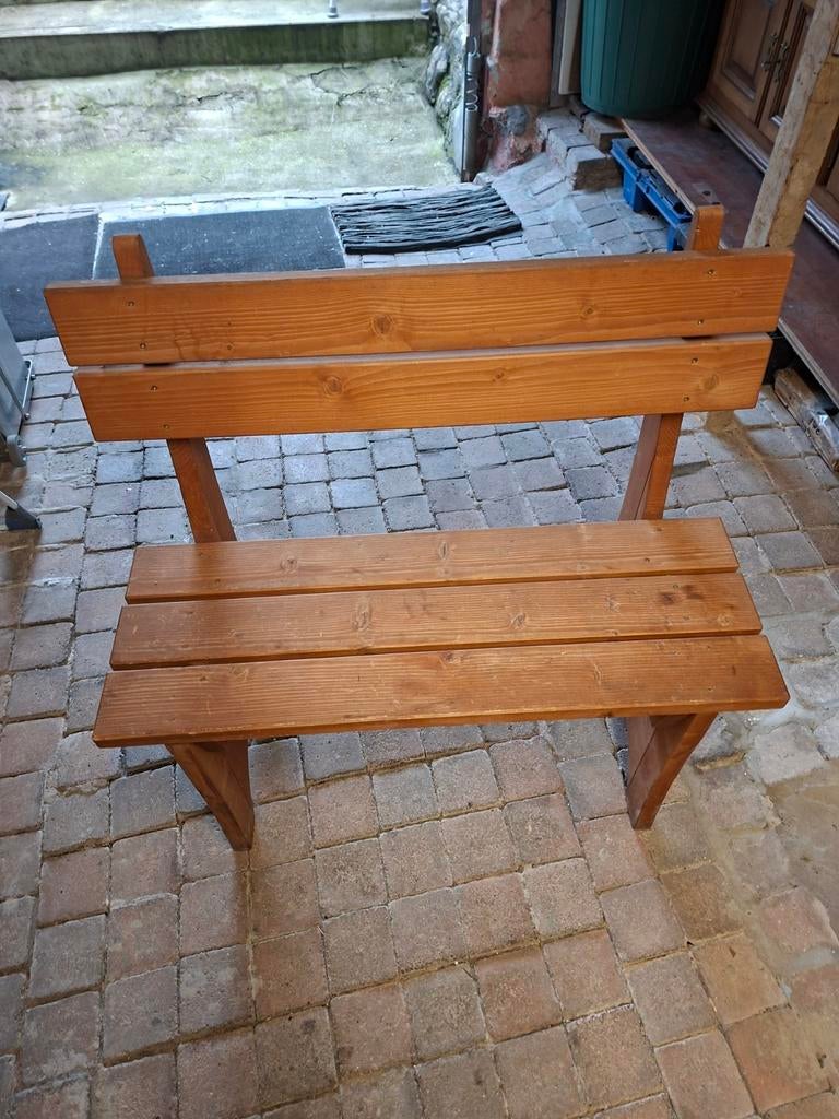 Banc bois, longueur 85cm, hauteur 86cm ,largeur 30cm, Enlèvement, Utilisé, Bois