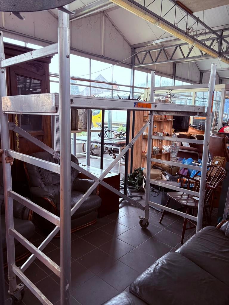 Plooibaar stelling, Ophalen