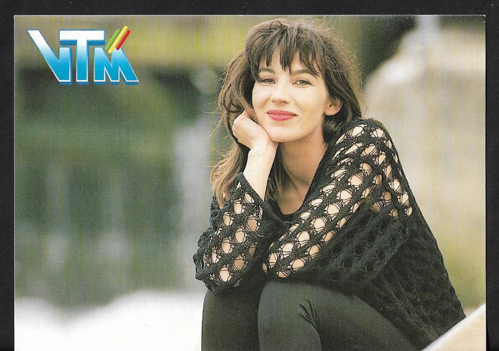 Zeldzame kaart BEA VAN DER MAAT  -  VTM, Ophalen of Verzenden