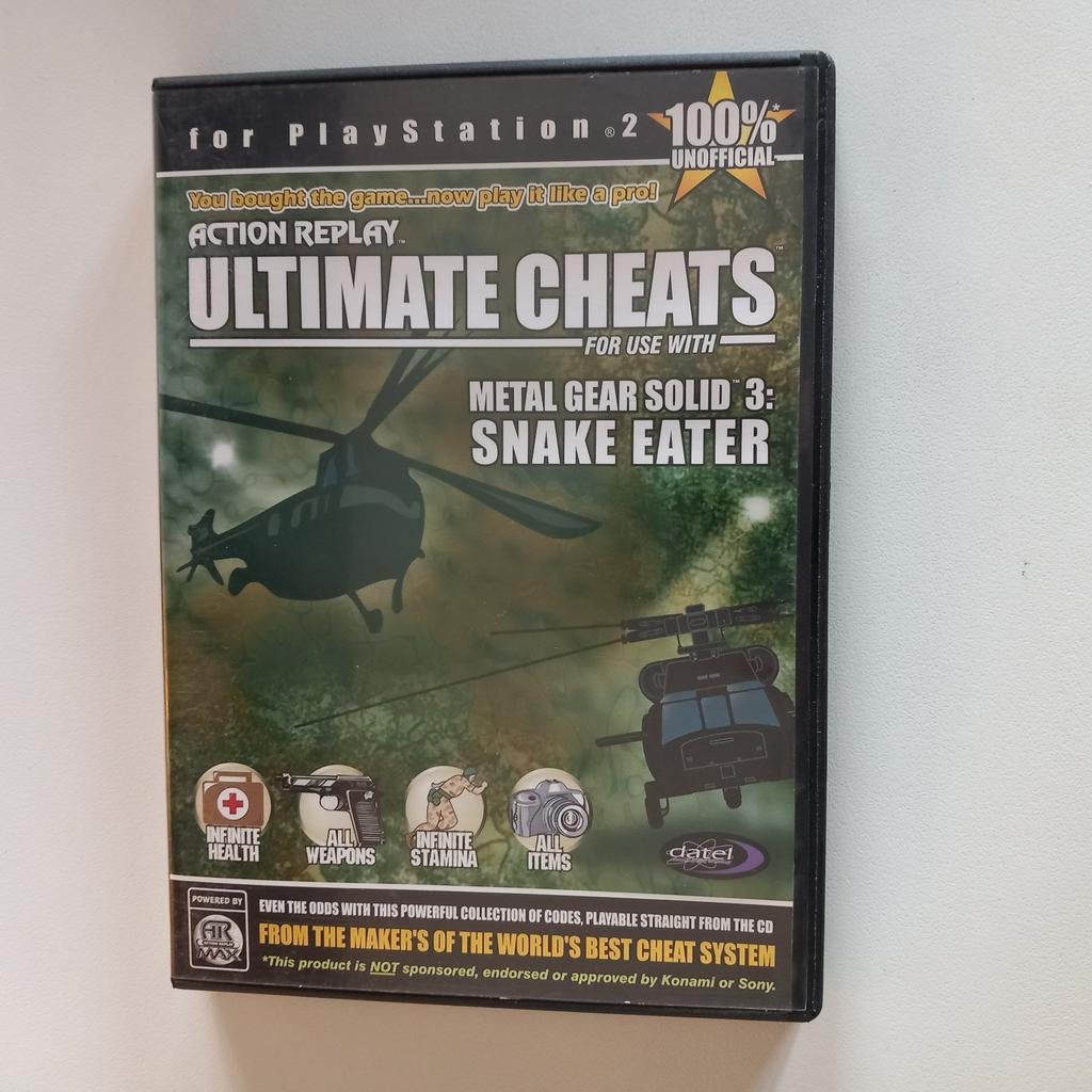 Ultimate Cheats « Metal Gear Solid-Snake Eater » PS2, Consoles de jeu & Jeux vidéo, Enlèvement ou Envoi, Comme neuf