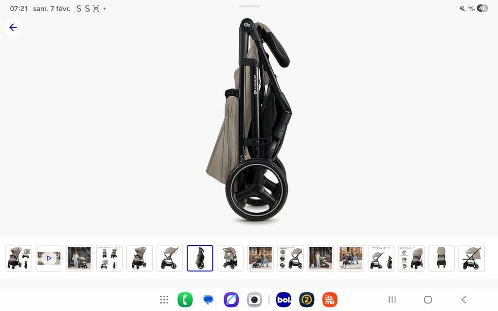 Poussette, Enlèvement