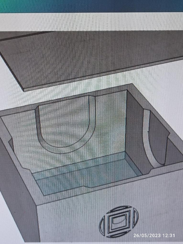 BETONNEN AFDEKKING VOOR INSPECTIEKAMER, Doe-het-zelf en Bouw, Ophalen, Nieuw