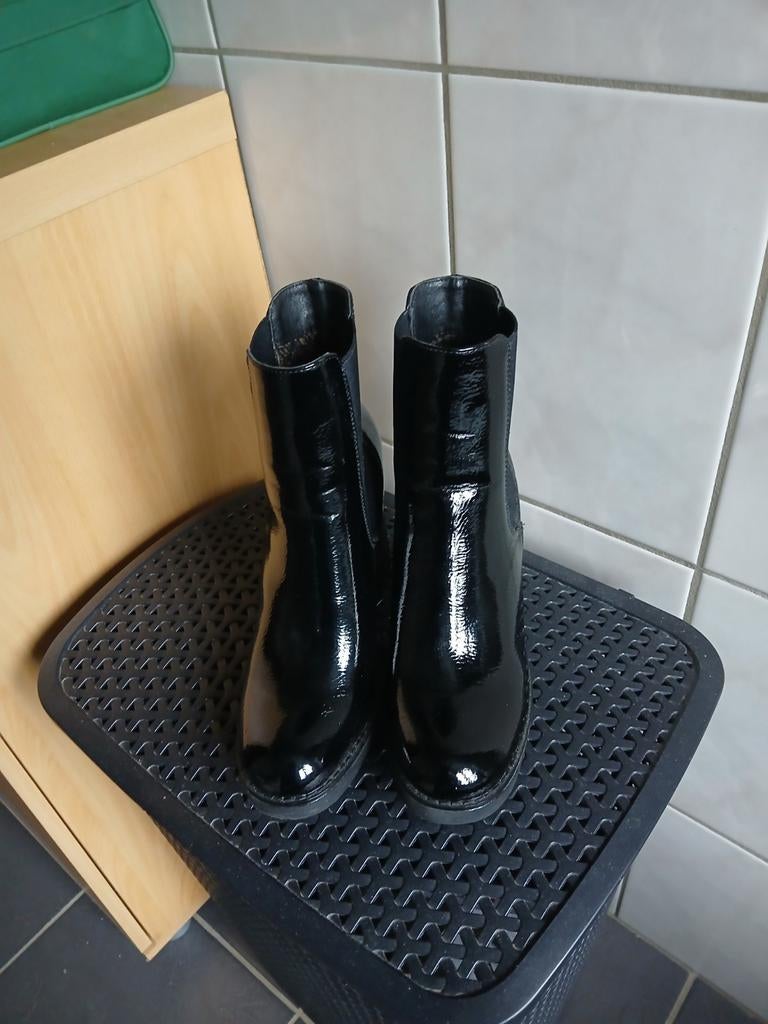 Bottillon femme couleur noir brillant, Kleding | Dames, Schoenen, Nieuw, Zwart, Ophalen