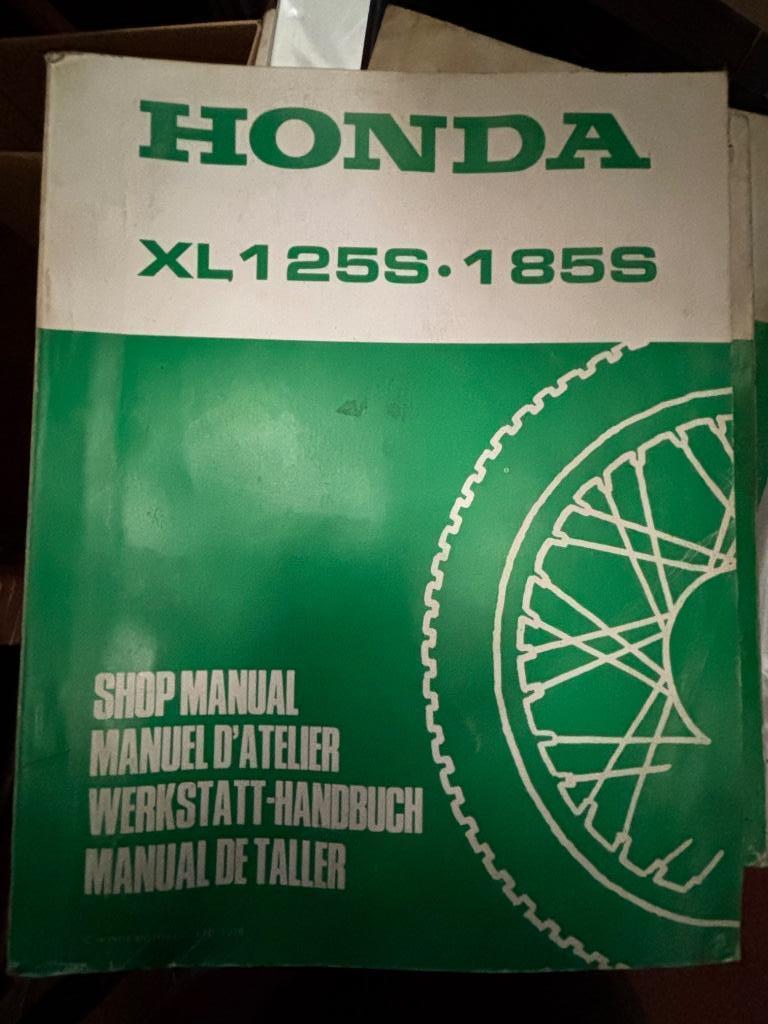 Werkplaatshandboek Honda XLS125, Enlèvement ou Envoi, Honda