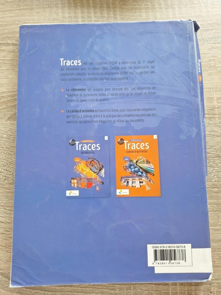 Traces référentiel 1e année, Livres, Utilisé