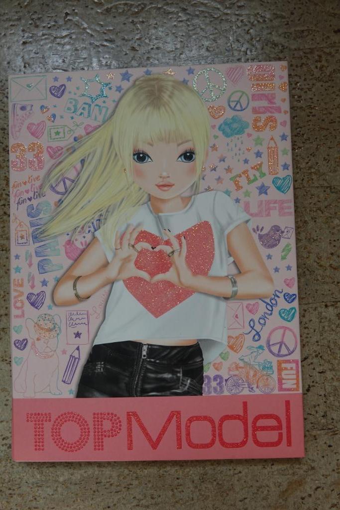 briefpapier Topmodel, Ophalen of Verzenden, Zo goed als nieuw