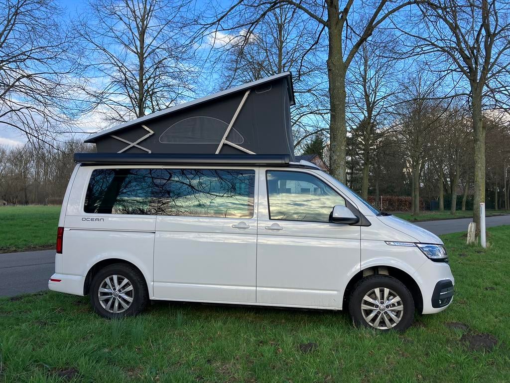 Campervan/buscamper VW California te huur, Ophalen