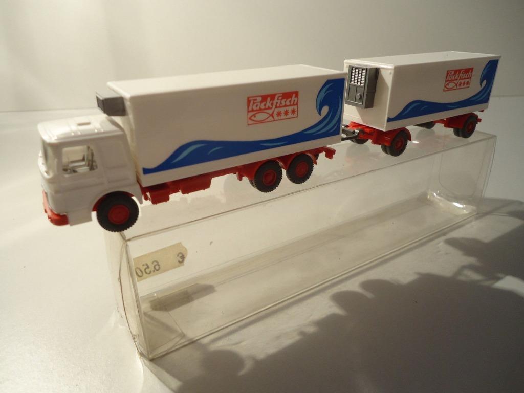 Camion MAN Büssing Packfisch 1/87 HO WIKING Germany Neuf+Bte, Hobby & Loisirs créatifs, Voitures miniatures | 1:87, Neuf, Bus ou Camion