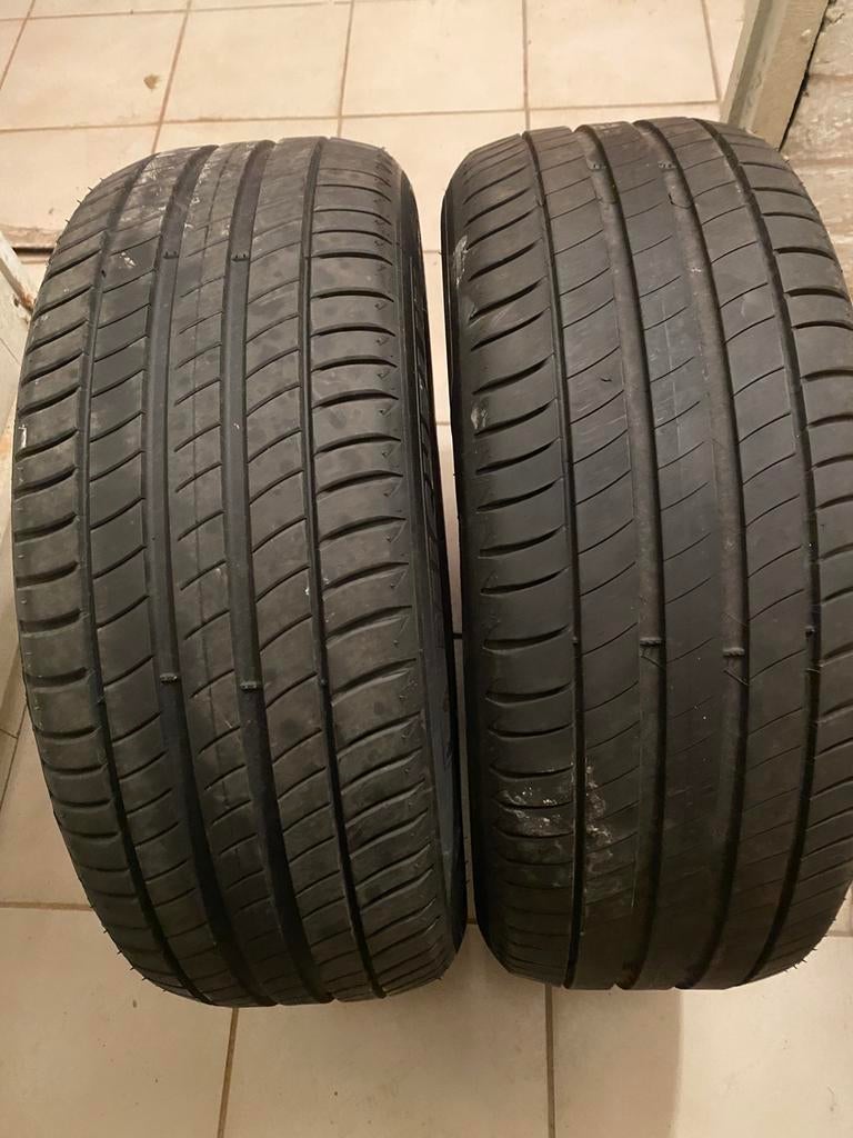 2 pneus 215/55/16 93V michelin primacy3, Auto-onderdelen, Banden en Velgen, Ophalen, 16 inch, Band(en), Personenwagen