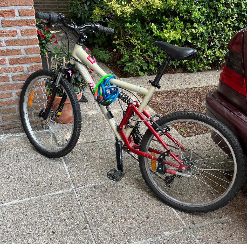 Rockrider 6 volledig geveerde MTB-fiets, Fietsen en Brommers, Fietsen | Mountainbikes en ATB, Overige merken, Gebruikt, Ophalen of Verzenden