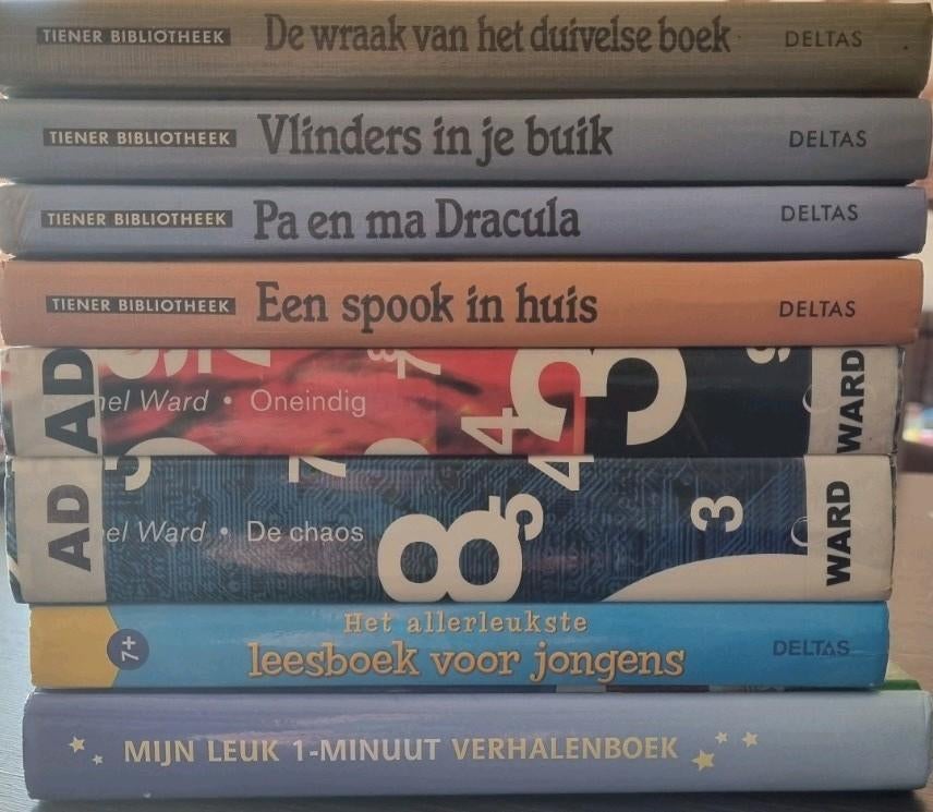 Lot boeken te koop leeftijd 7 tot 15 jaar, Ophalen of Verzenden, Gelezen