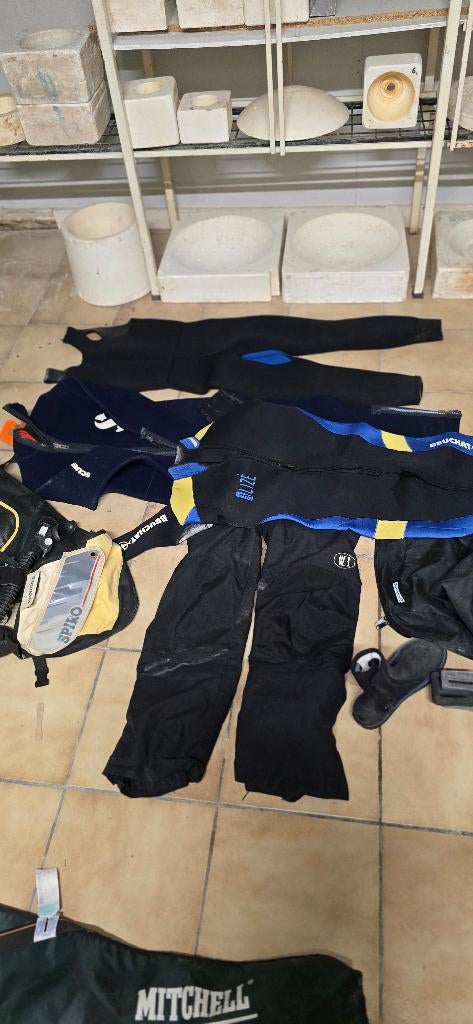 Duikpak, Ophalen, Zwart, Zwemshort