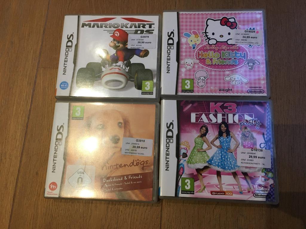 Spelletjes voor Nintendo DS, Ophalen, Gebruikt