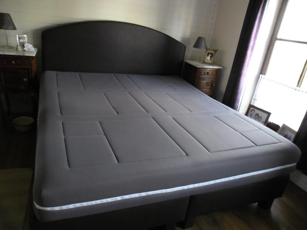 Elsach Box spring 180 x 200, Huis en Inrichting, Ophalen, Gebruikt, 210 cm, Tweepersoons