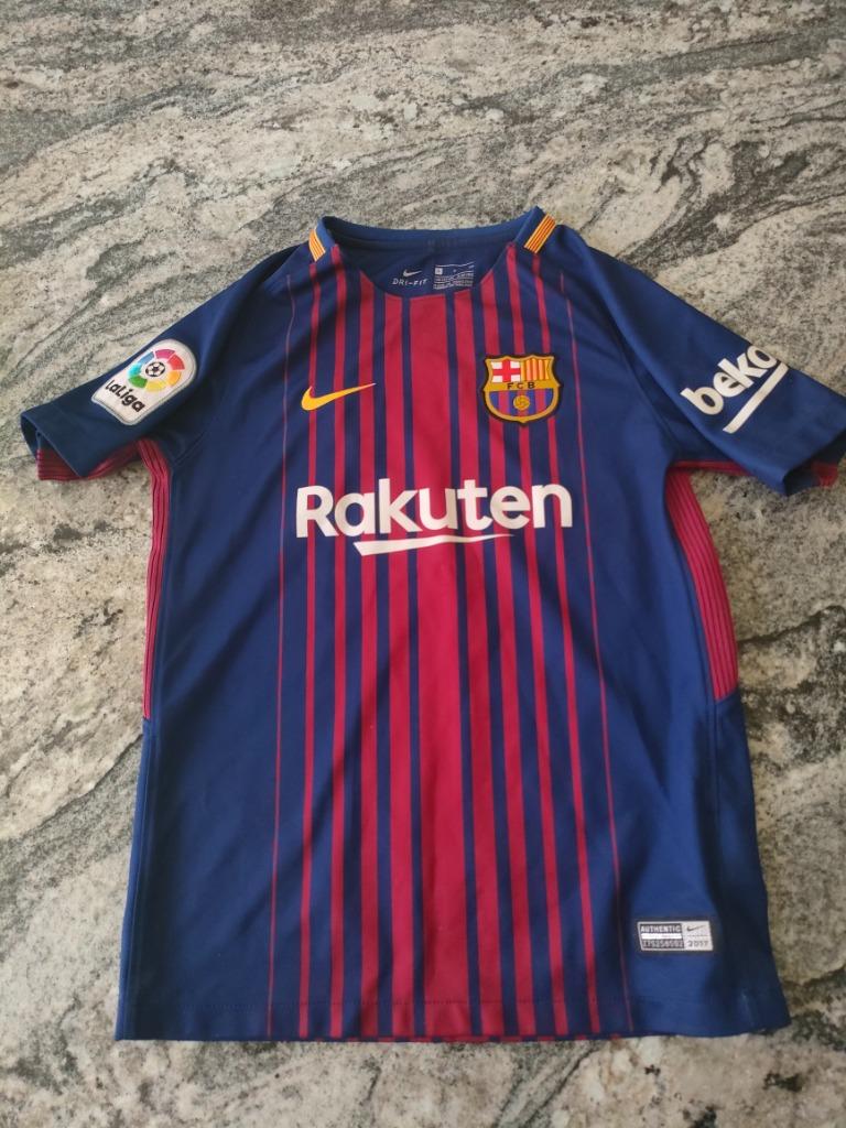 Maillot Nike enfant FC Barcelone 2017, Sports & Fitness, Football, Taille S, Enlèvement, Comme neuf, Maillot