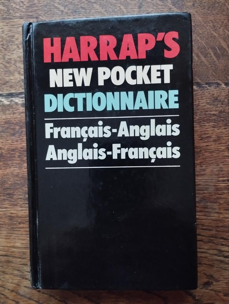 Dictionnaire Harraps de poche français anglais français, Ophalen of Verzenden