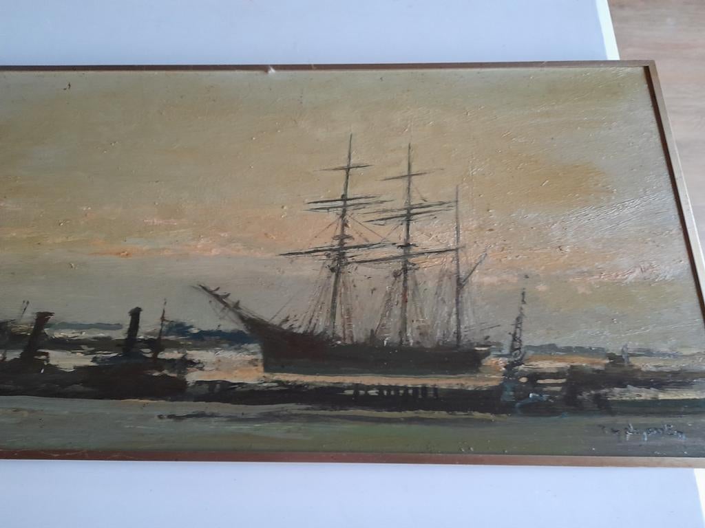 peinture Dujardin Rene Marie, Enlèvement