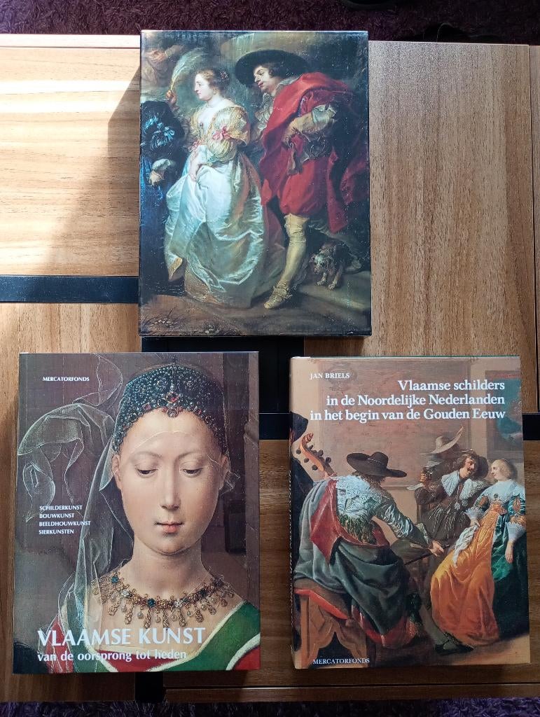 mercatorfonds  3 kunstboeken vlaamse kunst/vlaamse schilders, Boeken, Kunst en Cultuur | Beeldend, Ophalen of Verzenden, Schilder- en Tekenkunst