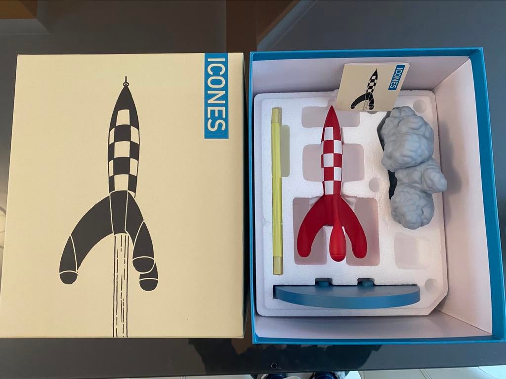 Tintin - Fusée les icônes, Enlèvement ou Envoi, Tintin, Neuf