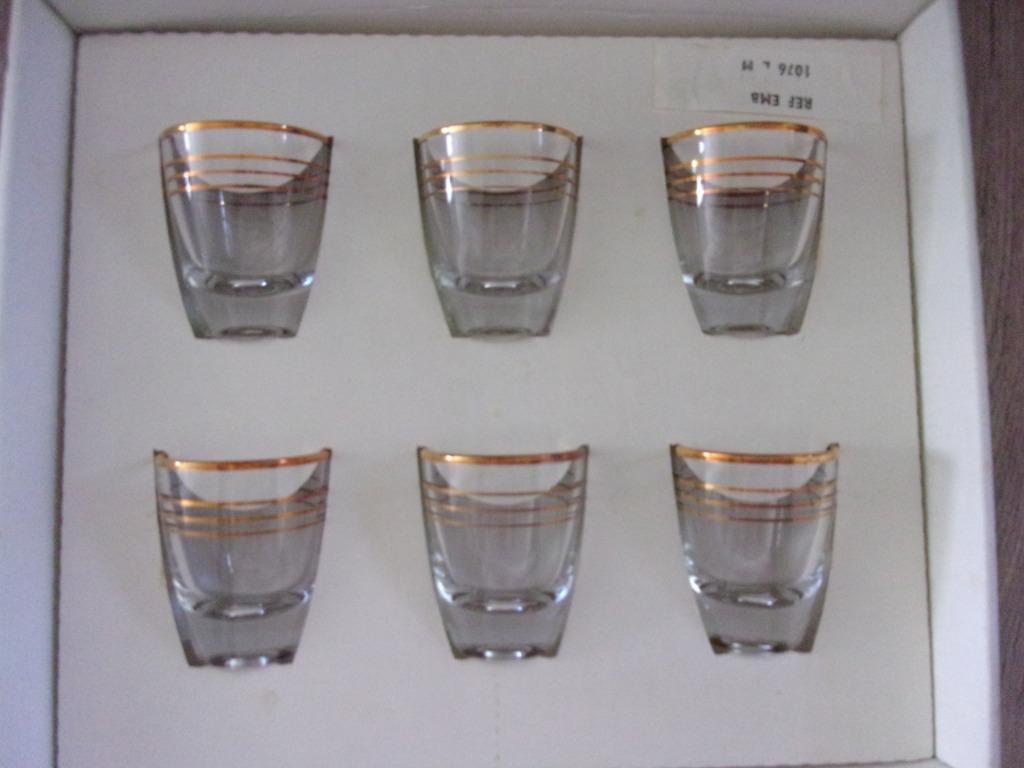 6 NIEUWE kristallen likeurglazen van Arques, Ophalen of Verzenden, Nieuw, Borrel- of Shotglas