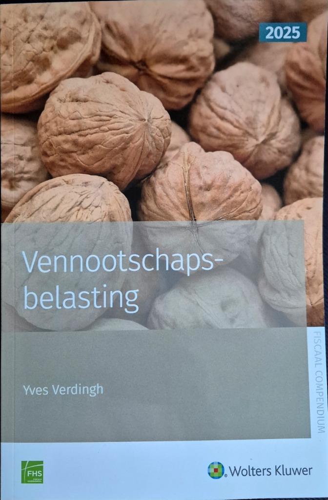 Vennootschapsbelasting 2025 Fiscaal compendium nieuw Kluwer, Overige vakken, Nieuw, Ophalen of Verzenden, Wolters kluwer
