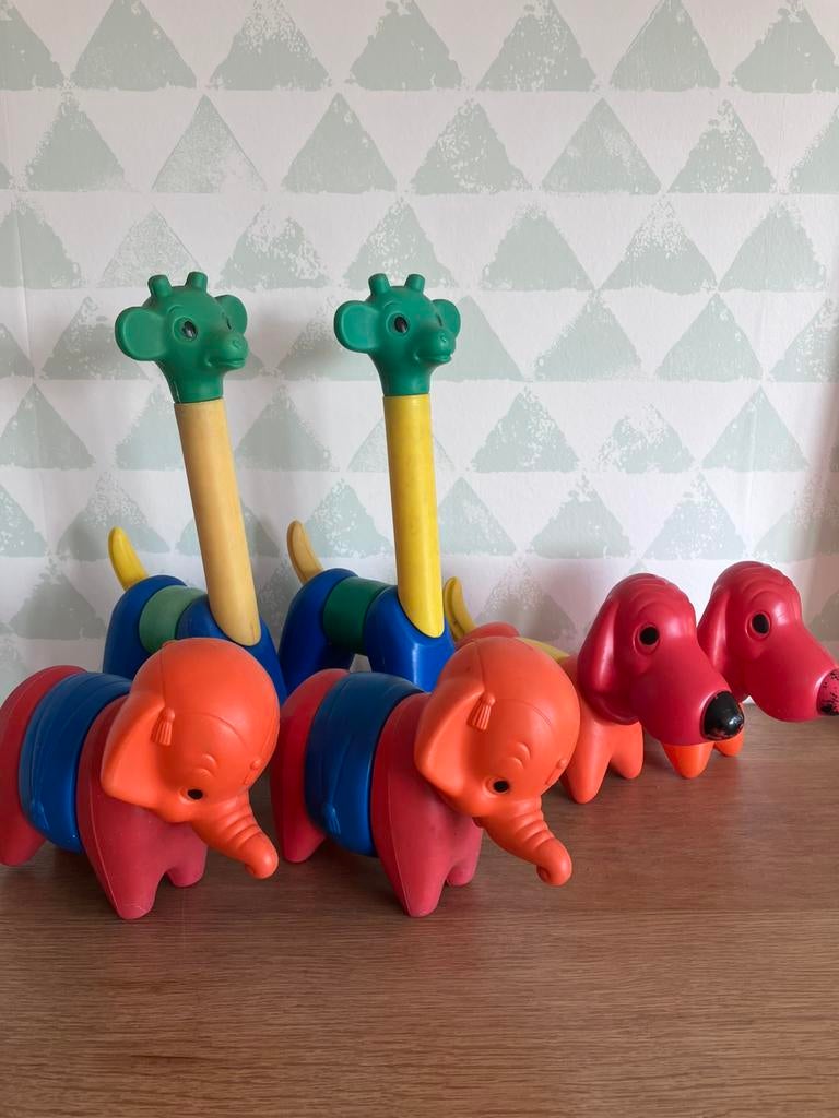 Tupperware - 6 modulaire dieren, Enlèvement ou Envoi, Comme neuf