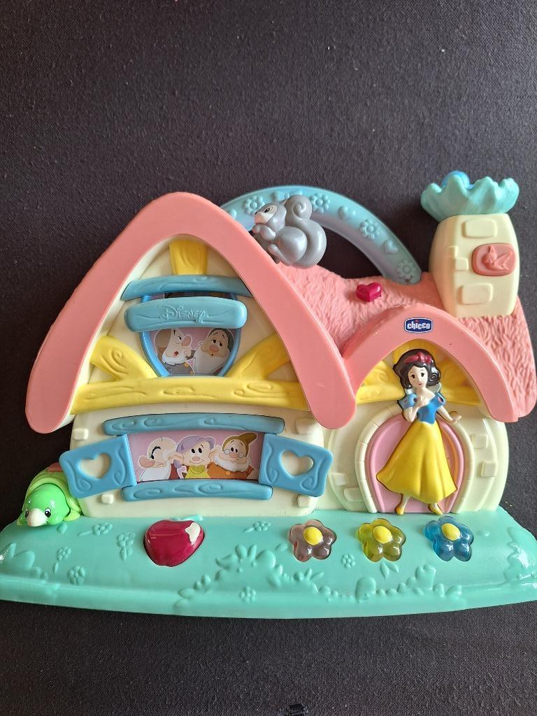 Sneeuwwitje's muzikale huisje, Ophalen, Gebruikt, Ontdekken, Met licht