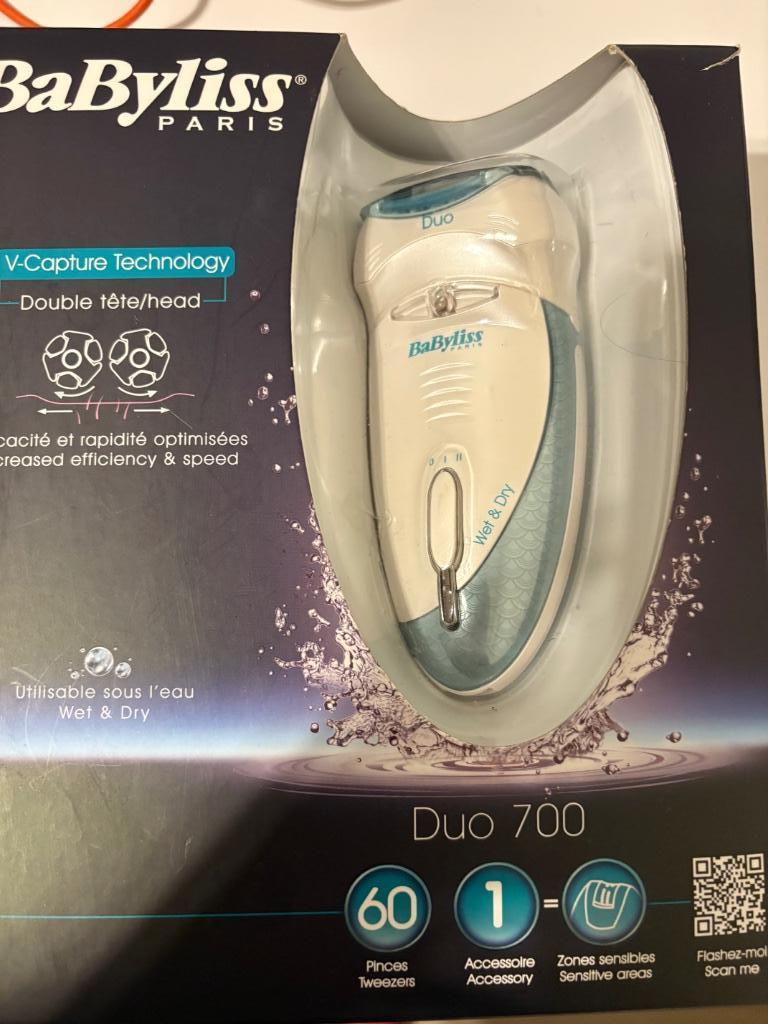Babyliss epilator, Enlèvement ou Envoi, Comme neuf, Rasage ou Épilation