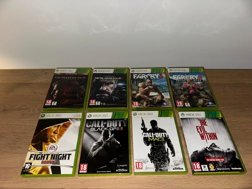 Xbox 360-gamebundel, Games en Spelcomputers, Avontuur en Actie, Gebruikt, 2 spelers, Ophalen of Verzenden