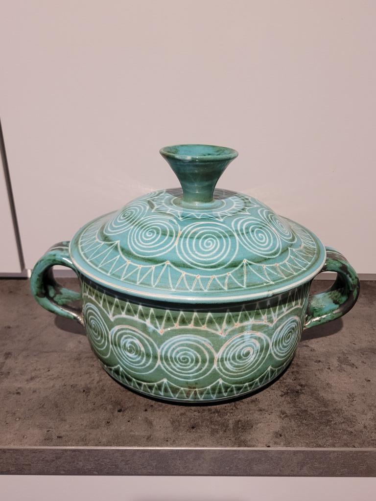 marmite céramique robert picault vallauris r, Antiquités & Art, Antiquités | Céramique & Poterie, Enlèvement ou Envoi