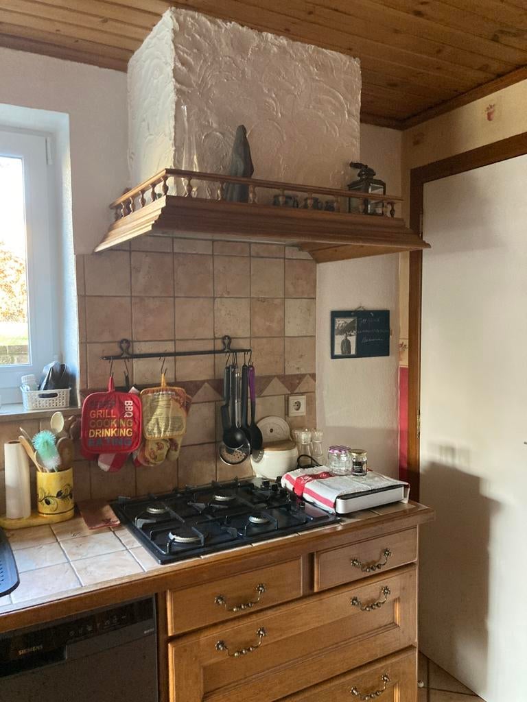 Cuisine chêne clair de chez cuisi chêne, Brillant ou Laqué, Enlèvement, Utilisé, Autres types