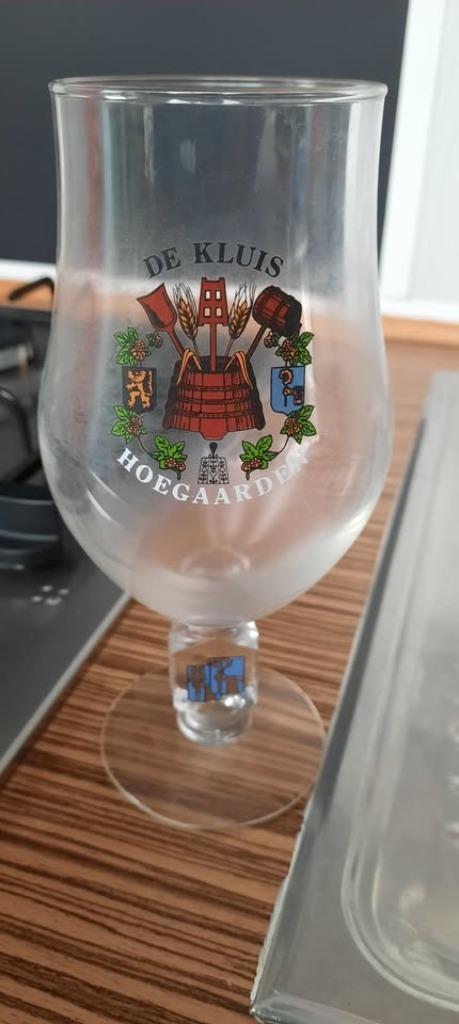 glas hoegaarden, Ophalen, Gebruikt, Bierglas