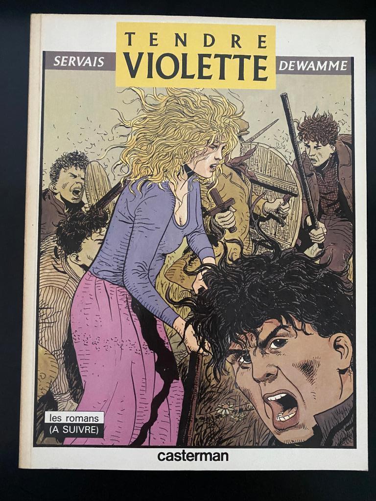 Dewamme Servais Tendre Violette T1 1982, Enlèvement ou Envoi, Une BD, Comme neuf, Servais Dewamme
