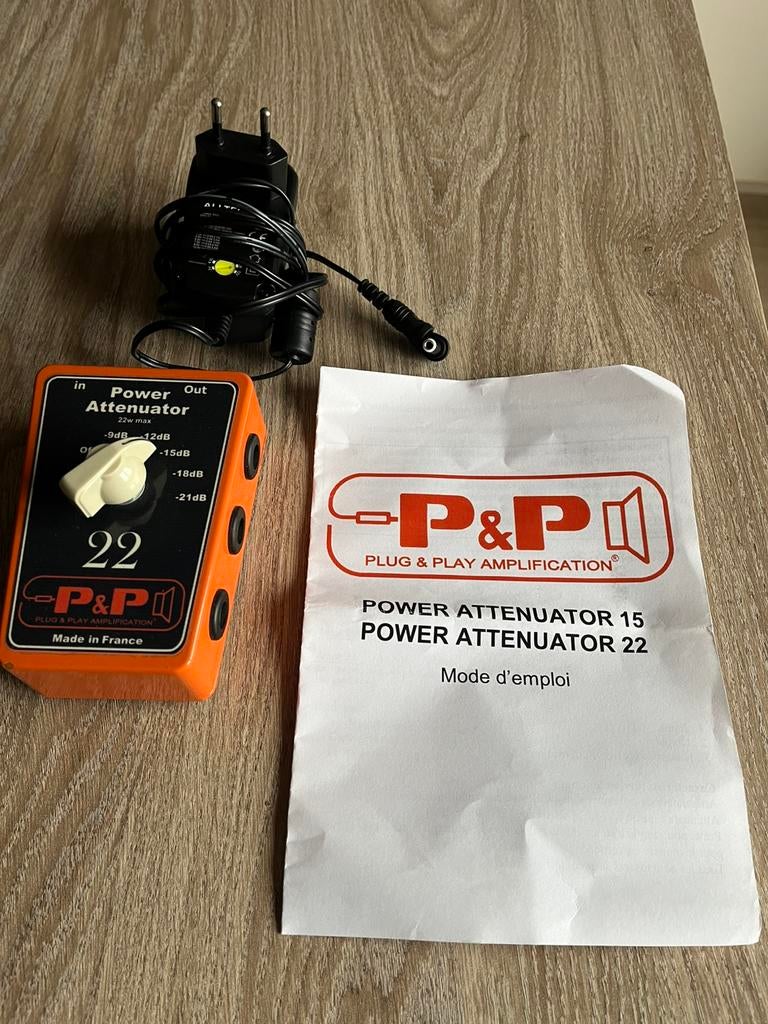 P&P power 22 power attenuator 16 ohm, Muziek en Instrumenten, Ophalen of Verzenden, Zo goed als nieuw