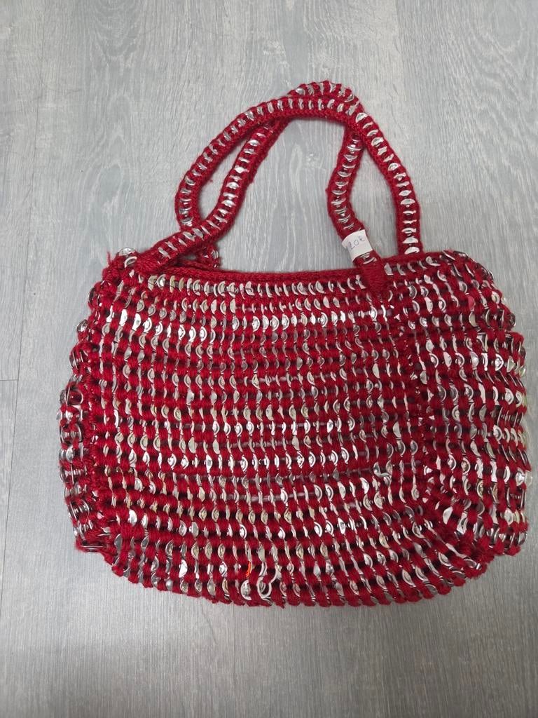 Handtassen gemaakt van clipjes, Handtassen en Accessoires, Tassen | Damestassen, Ophalen