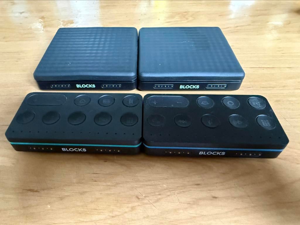 Roli, 2 Lightpad block, 1 live block, 1 loop block, Enlèvement, Utilisé