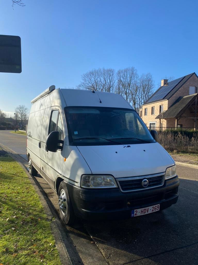 Fiat Ducato 2.8 JTD campervan, Caravans en Kamperen, Mobilhomes, Particulier, tot en met 2, Buscamper of Camperbus, Fiat, Fiat